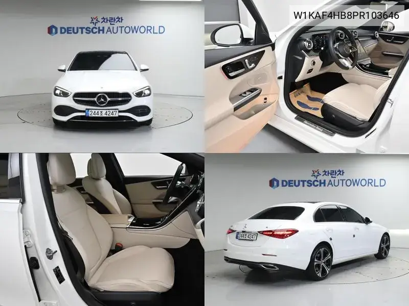 C-Class W206 C300 4Matic Avant VIN: W1KAF4HB8PR103646 Lot: 39632953