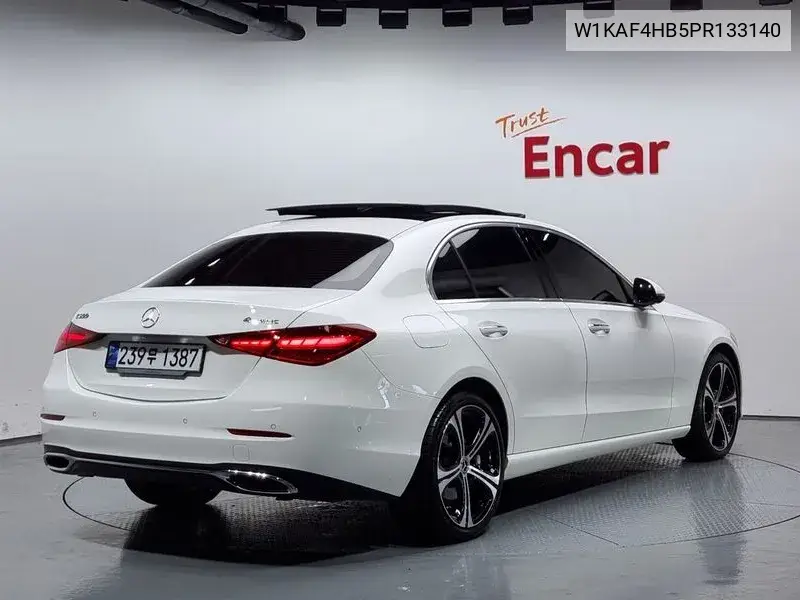 C-Class W206 C300 4Matic Avant VIN: W1KAF4HB5PR133140 Lot: 39813257