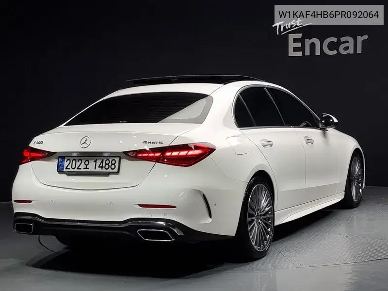 C-Class W206 C300 4Matic Amg Line VIN: W1KAF4HB6PR092064 Lot: 39815834