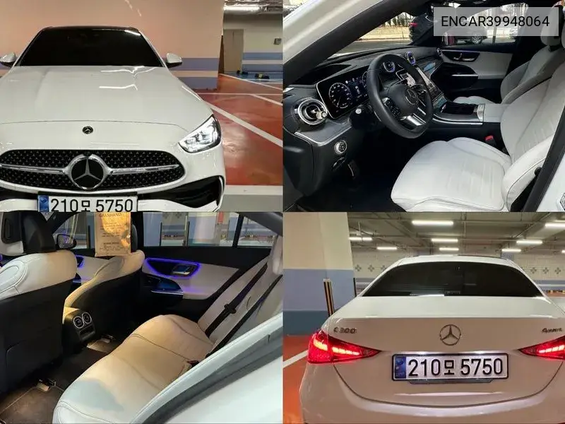 C-Class W206 C300 4Matic Amg Line VIN: ENCAR39948064 Lot: 39948064