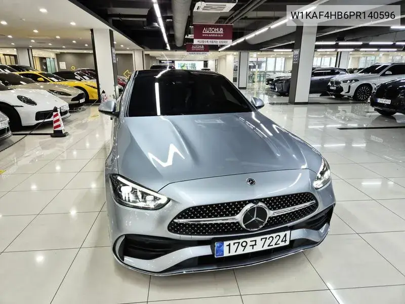 C-Class W206 C300 4Matic Amg Line VIN: W1KAF4HB6PR140596 Lot: 39948835