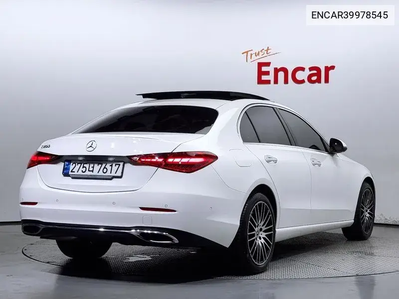 C-Class W205 C200 VIN: ENCAR39978545 Lot: 39978545