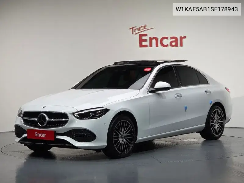 C-Class W206 C200 Avant-Garde VIN: W1KAF5AB1SF178943 Lot: 39858943