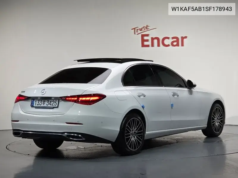 C-Class W206 C200 Avant-Garde VIN: W1KAF5AB1SF178943 Lot: 39858943