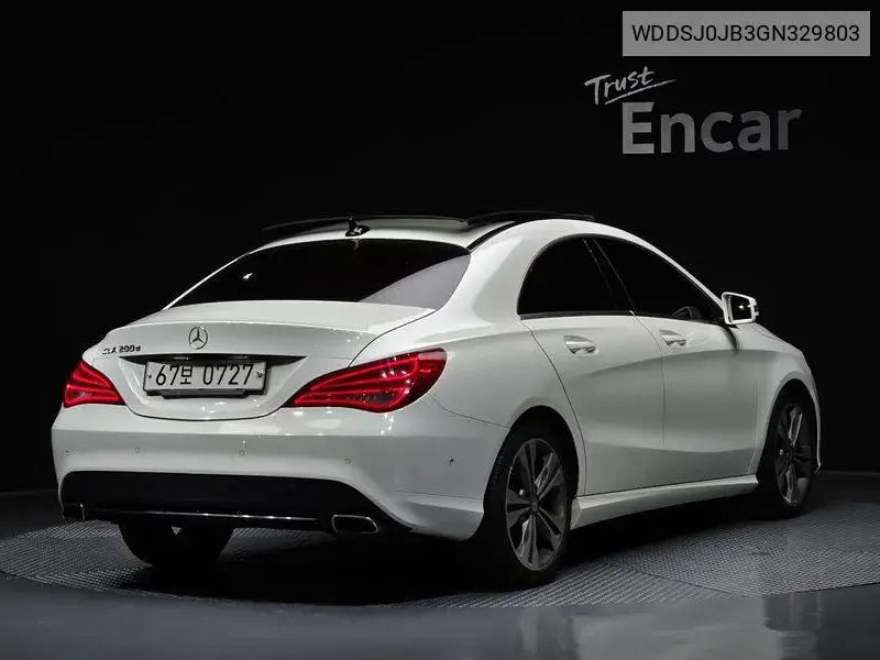 Cla-Class C117 Cla200 D VIN: WDDSJ0JB3GN329803 Lot: 39971980