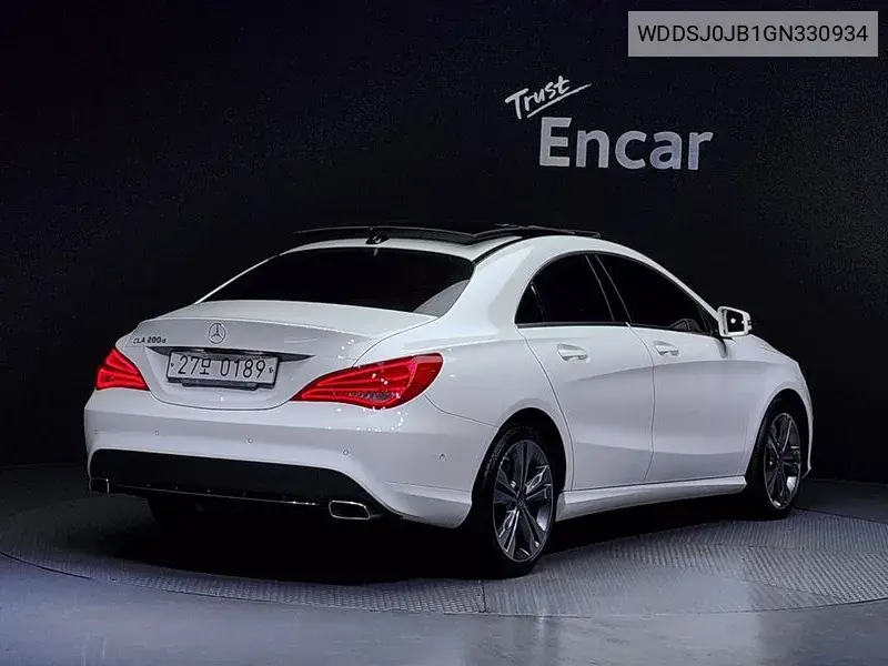 Cla-Class C117 Cla200 D VIN: WDDSJ0JB1GN330934 Lot: 39983474