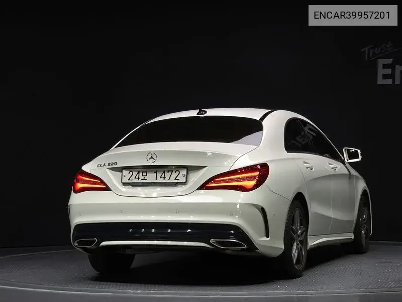 Cla-Class C117 Cla220 Amg Line VIN: ENCAR39957201 Lot: 39957201