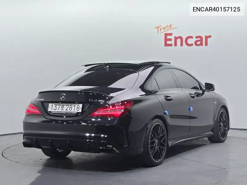 Cla-Class C117 Cla45 Amg 4Matic VIN: ENCAR40157125 Lot: 40157125