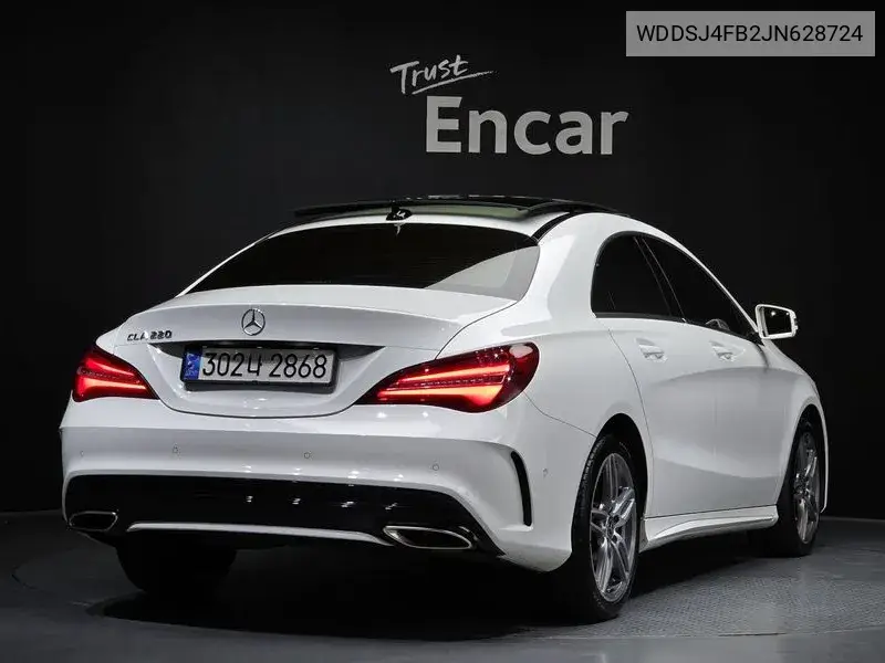 Cla-Class C117 Cla220 Amg Line VIN: WDDSJ4FB2JN628724 Lot: 39984934
