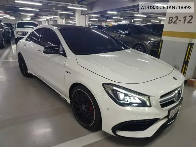Cla-Class C117 Cla45 Amg 4Matic VIN: WDDSJ5CB1KN718992 Lot: 39970771