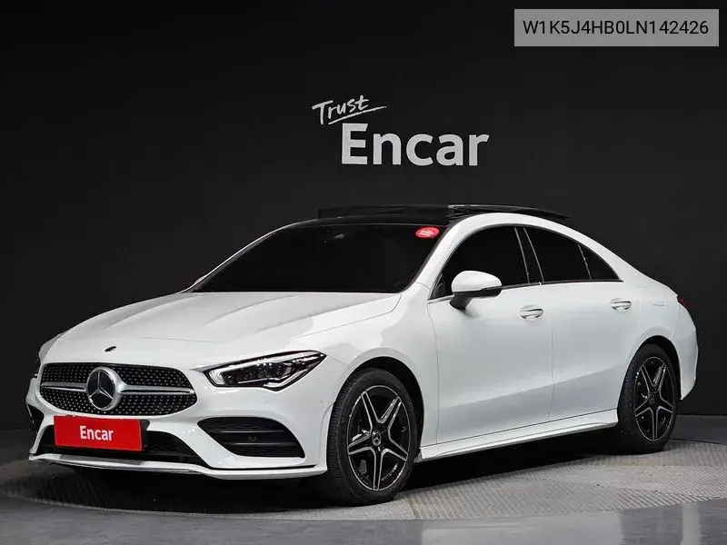 Cla-Class C118 Cla250 4Matic VIN: W1K5J4HB0LN142426 Lot: 39627091