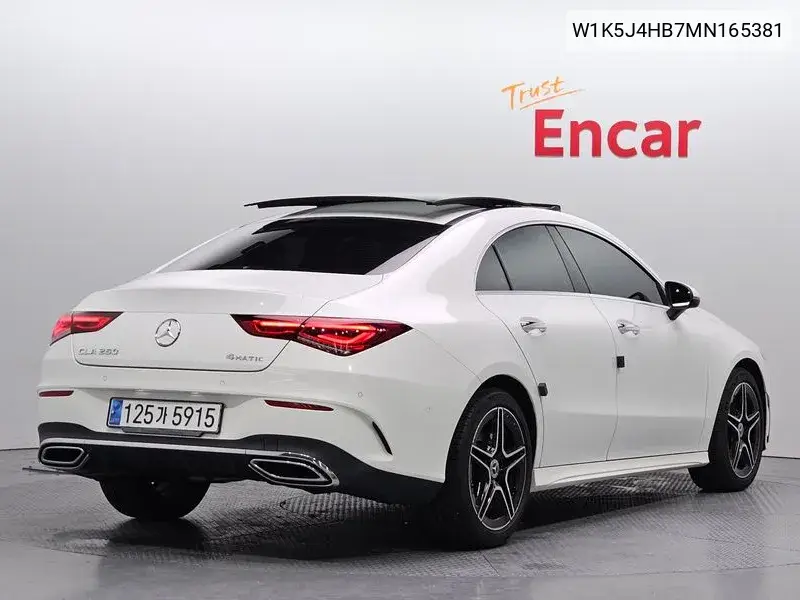 Cla-Class C118 Cla250 4Matic VIN: W1K5J4HB7MN165381 Lot: 39915934