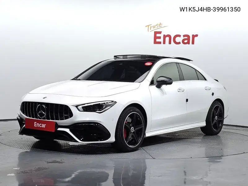Cla-Class C118 Cla250 4Matic VIN: W1K5J4HB-39961350 Lot: 39961350