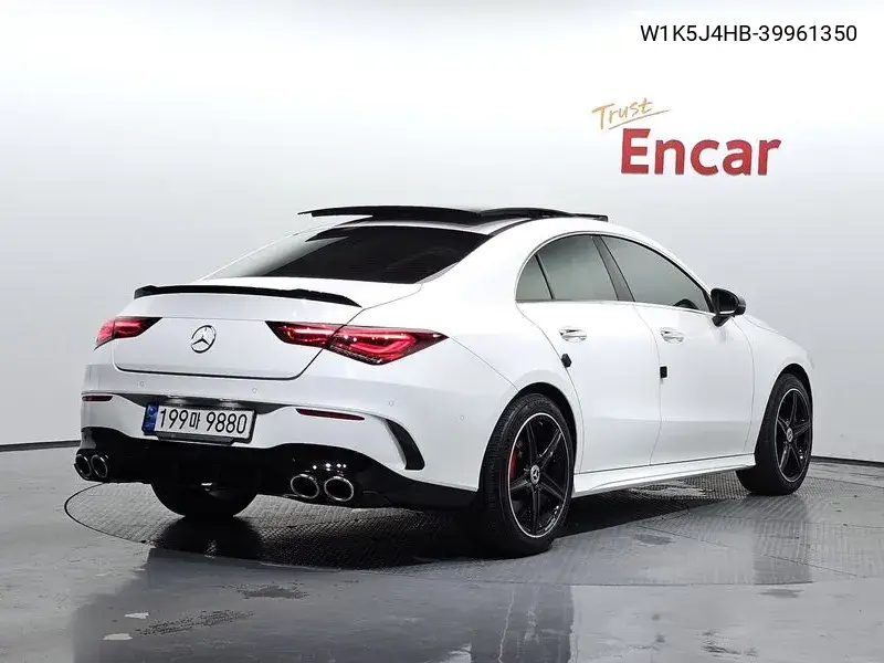 Cla-Class C118 Cla250 4Matic VIN: W1K5J4HB-39961350 Lot: 39961350