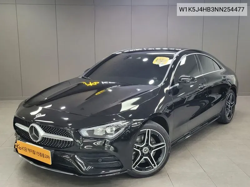 Benz Cla-Class C118 Cla250 4Matic VIN: W1K5J4HB3NN254477 Lot: 38081366