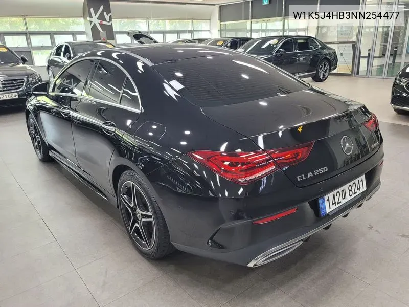 Benz Cla-Class C118 Cla250 4Matic VIN: W1K5J4HB3NN254477 Lot: 38081366