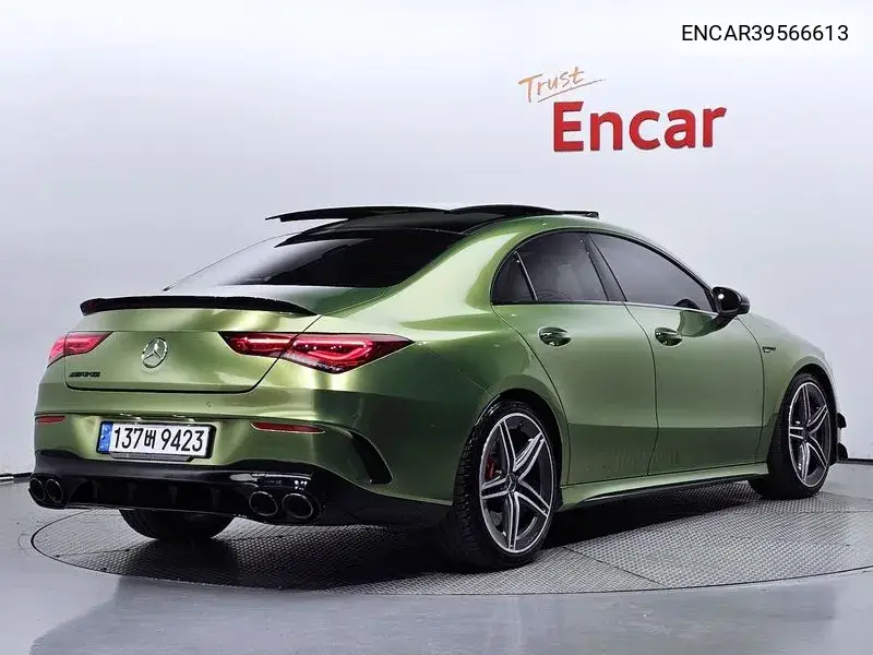 Cla-Class C118 Amg Cla 45 S 4Matic+ VIN: ENCAR39566613 Lot: 39566613
