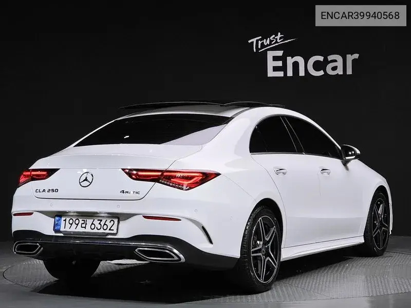 Cla-Class C118 Cla250 4Matic VIN: ENCAR39940568 Lot: 39940568