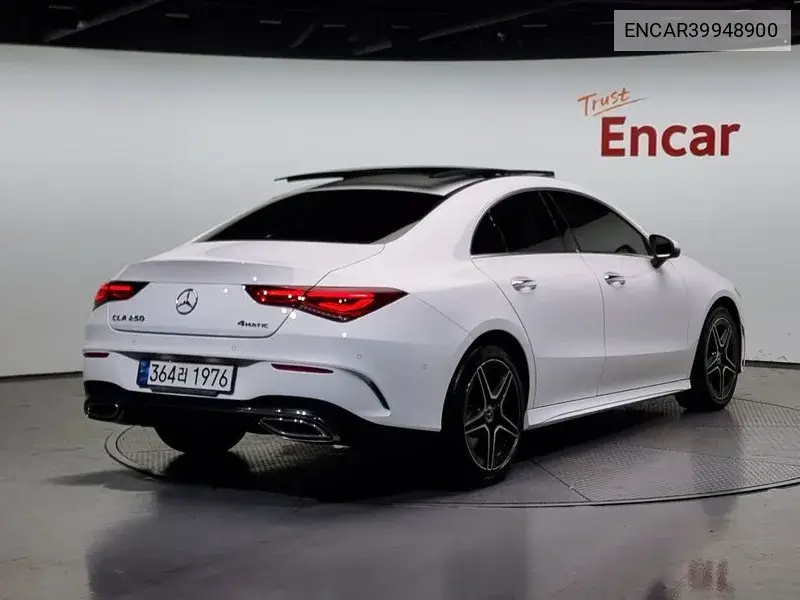 Cla-Class C118 Cla250 4Matic VIN: ENCAR39948900 Lot: 39948900