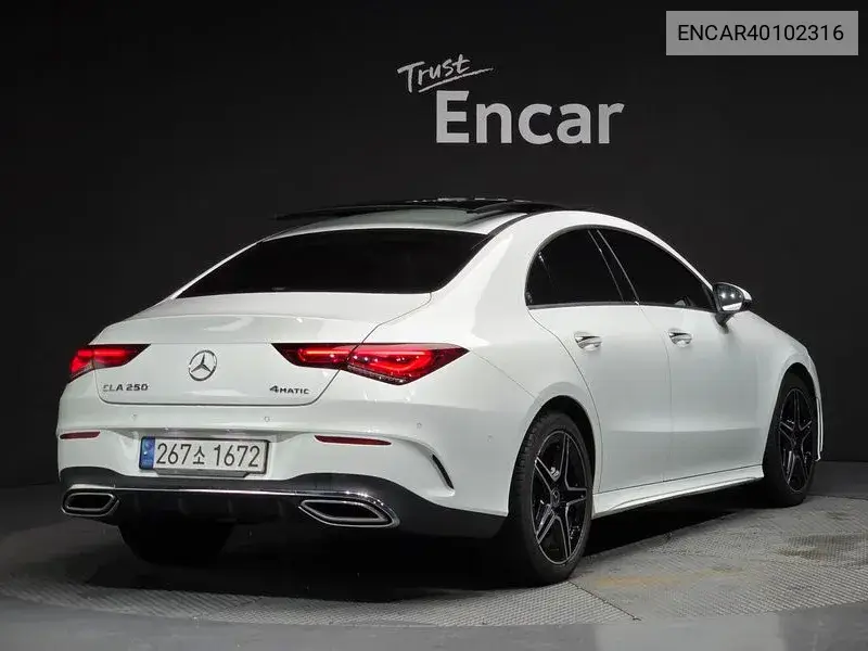 Cla-Class C118 Cla250 4Matic VIN: ENCAR40102316 Lot: 40102316