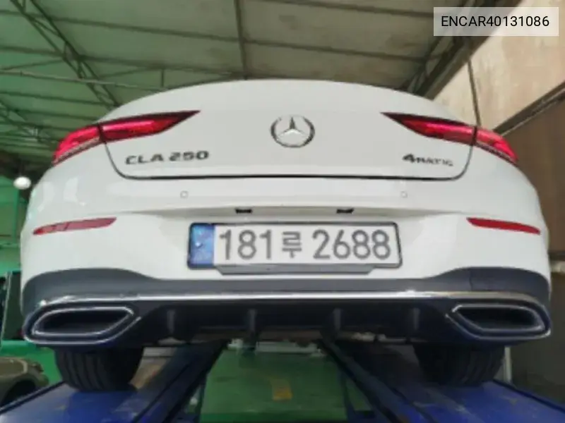 Cla-Class C118 Cla250 4Matic VIN: ENCAR40131086 Lot: 40131086