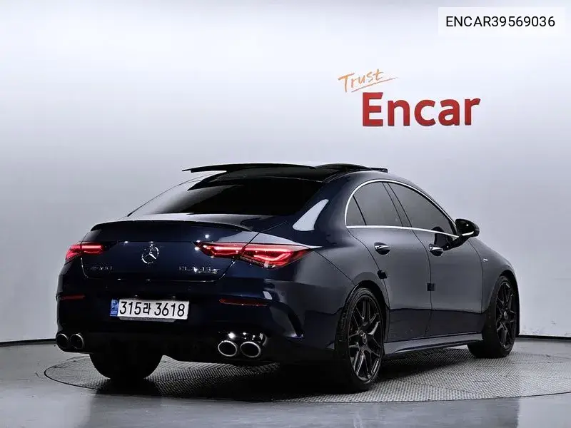 Cla-Class C118 Amg Cla 45 S 4Matic+ VIN: ENCAR39569036 Lot: 39569036