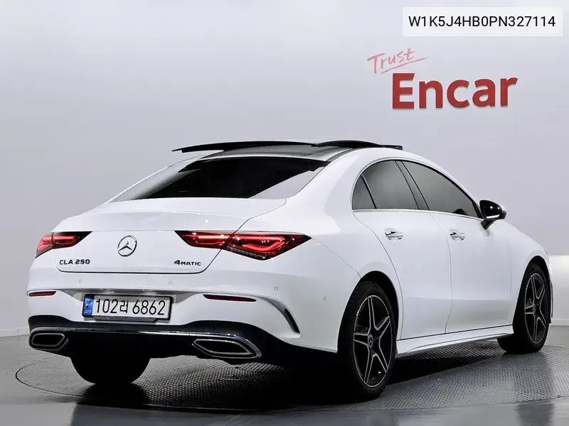 Cla-Class C118 Cla250 4Matic VIN: W1K5J4HB0PN327114 Lot: 39959415