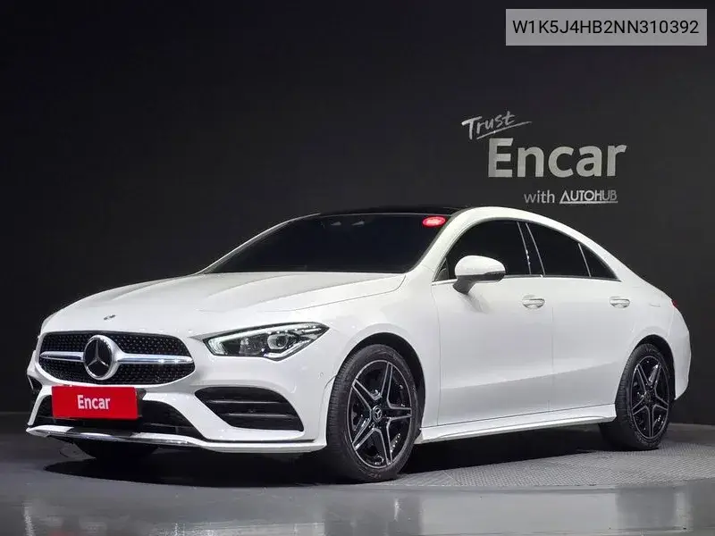 Cla-Class C118 Cla250 4Matic VIN: W1K5J4HB2NN310392 Lot: 39973850