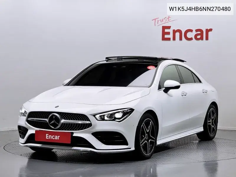 Cla-Class C118 Cla250 4Matic VIN: W1K5J4HB6NN270480 Lot: 40115223