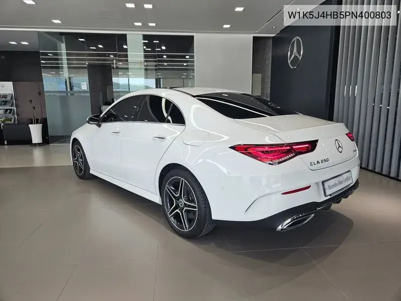 Cla-Class C118 Cla250 4Matic VIN: W1K5J4HB5PN400803 Lot: 39925100