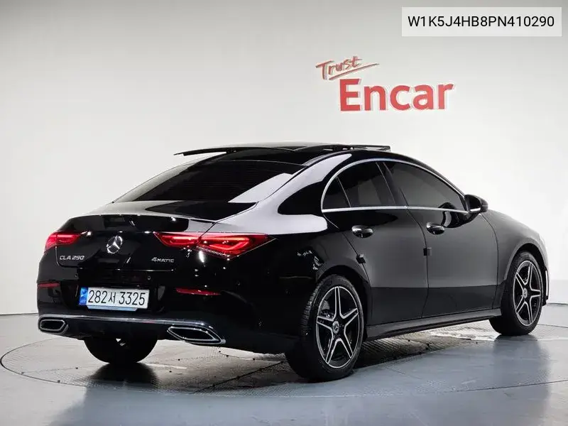 Cla-Class C118 Cla250 4Matic VIN: W1K5J4HB8PN410290 Lot: 39951505