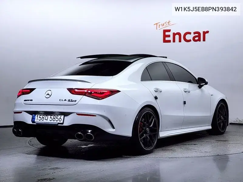 Cla-Class C118 Amg Cla 45 S 4Matic+ VIN: W1K5J5EB8PN393842 Lot: 40135698