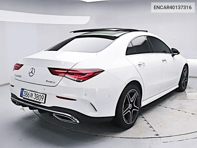Cla-Class C118 Cla250 4Matic VIN: ENCAR40137316 Lot: 40137316