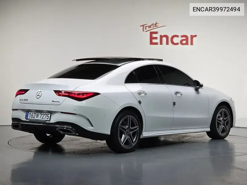 Cla-Class C118 Cla250 4Matic VIN: ENCAR39972494 Lot: 39972494