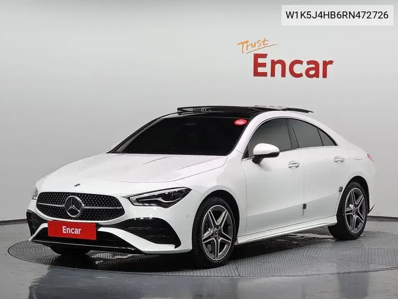 Cla-Class C118 Cla250 4Matic VIN: W1K5J4HB6RN472726 Lot: 39986920