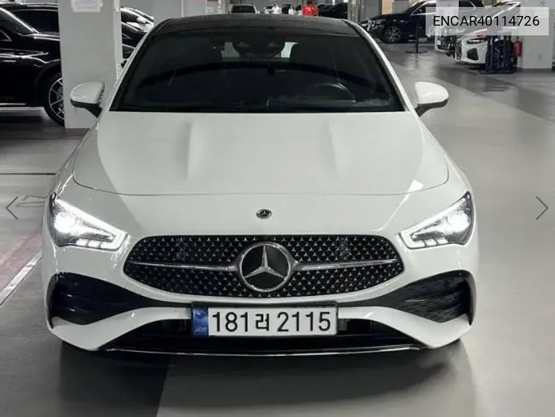Cla-Class C118 Cla250 4Matic VIN: ENCAR40114726 Lot: 40114726