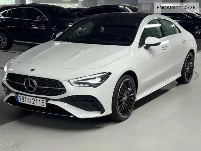 Cla-Class C118 Cla250 4Matic VIN: ENCAR40114726 Lot: 40114726