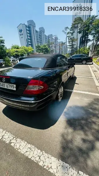 Clk-Class C209 Clk350 Cabriolet VIN: ENCAR39918336 Lot: 39918336