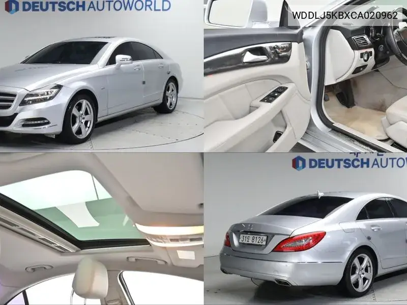 Cls-Class W218 Cls350 Blue Efficiency VIN: WDDLJ5KBXCA020962 Lot: 39952742