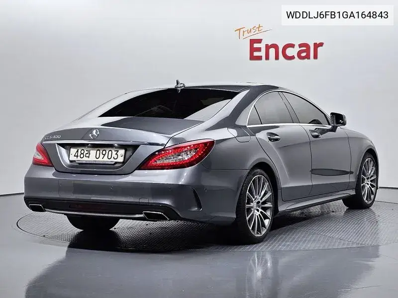 Cls-Class W218 Cls400 VIN: WDDLJ6FB1GA164843 Lot: 38976001