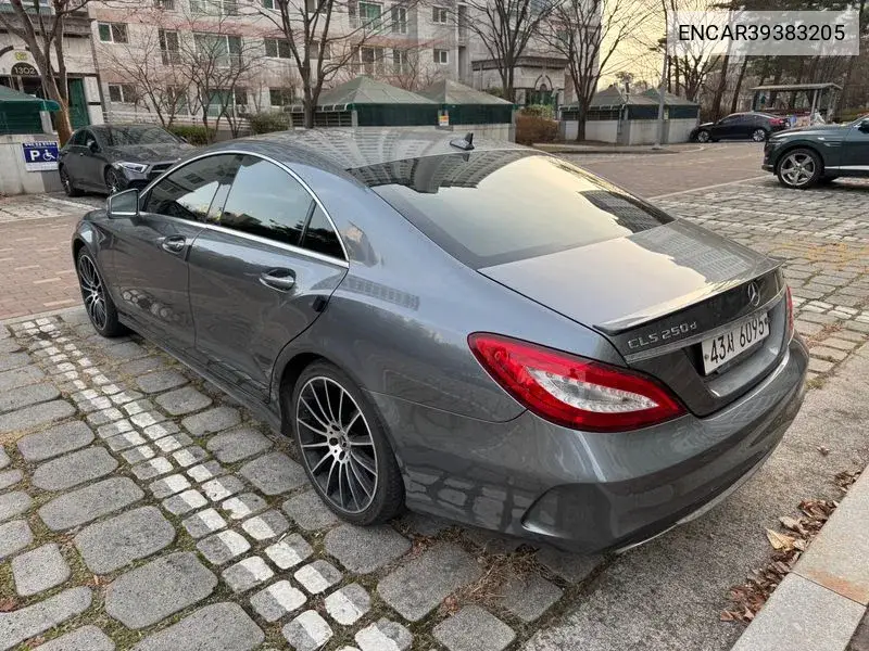 Cls-Class W218 Cls250 D 4Matic Amg Line VIN: ENCAR39383205 Lot: 39383205