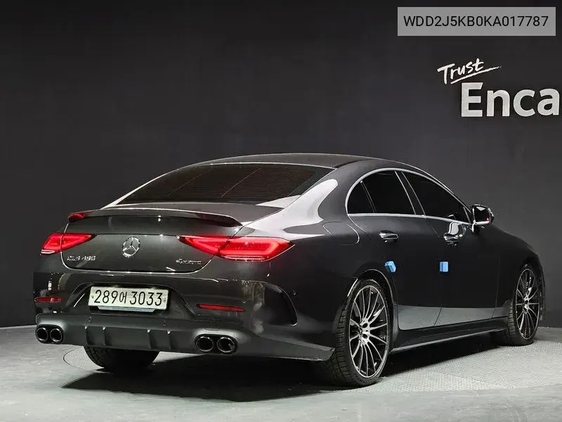 Cls-Class C257 Cls450 4Matic Amg Line VIN: WDD2J5KB0KA017787 Lot: 39617565