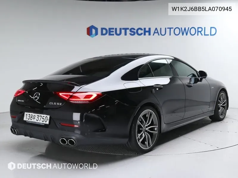 Cls-Class C257Amg Cls53 4Matic+ VIN: W1K2J6BB5LA070945 Lot: 38277301