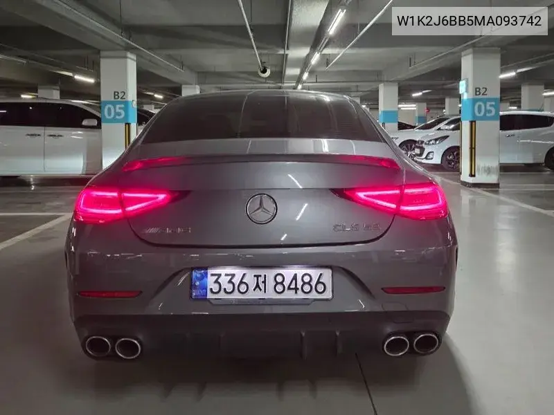 Cls-Class C257 Amg Cls53 4Matic+ VIN: W1K2J6BB5MA093742 Lot: 39572178