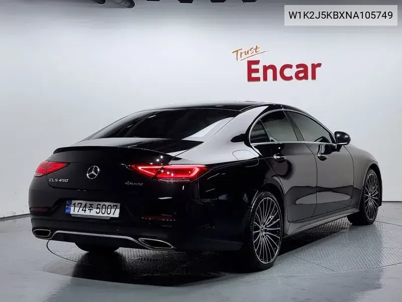 Cls-Class C257 Cls450 4Matic VIN: W1K2J5KBXNA105749 Lot: 39899853