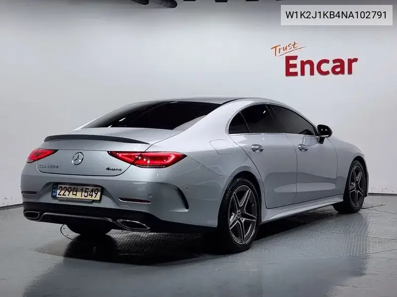 Cls-Class C257 Cls300D 4Matic VIN: W1K2J1KB4NA102791 Lot: 39927924