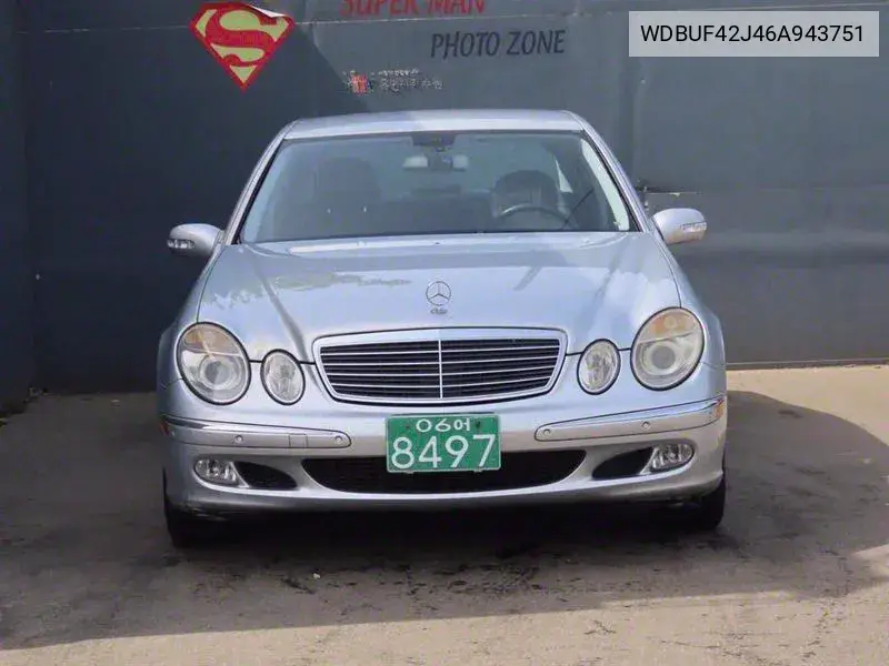 E-Class W211 E200K VIN: WDBUF42J46A943751 Lot: 39611828