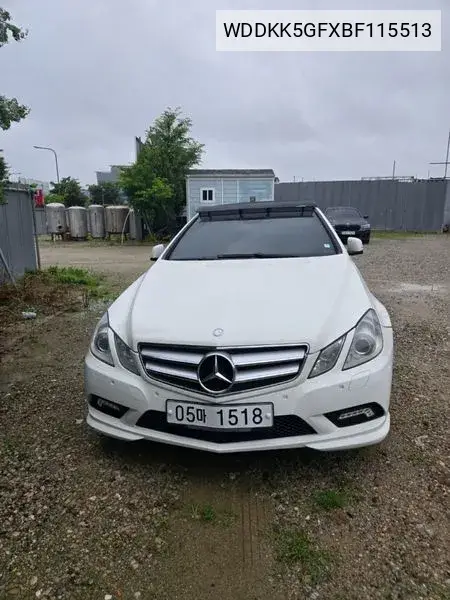 E-Class W212 E350 Cabriolet VIN: WDDKK5GFXBF115513 Lot: 39968921