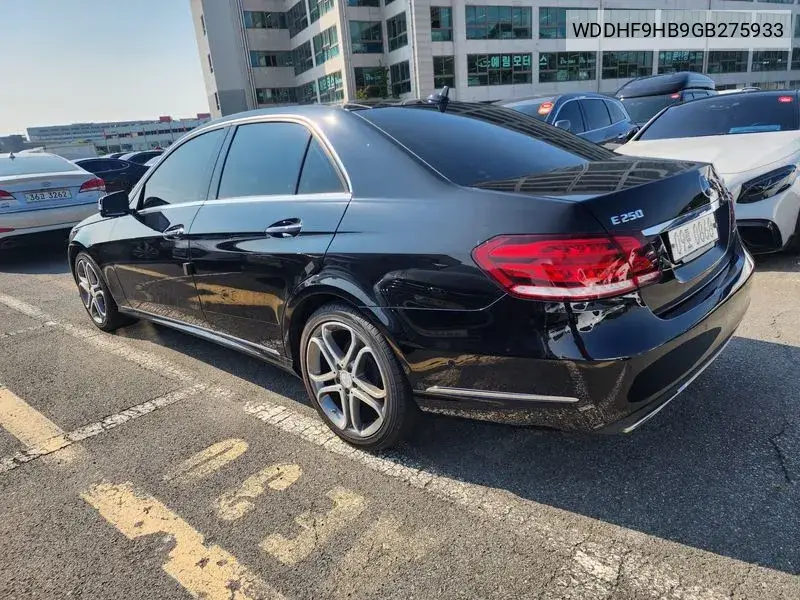 E-Class W212 E250 Bluetec 4Matic VIN: WDDHF9HB9GB275933 Lot: 39970496
