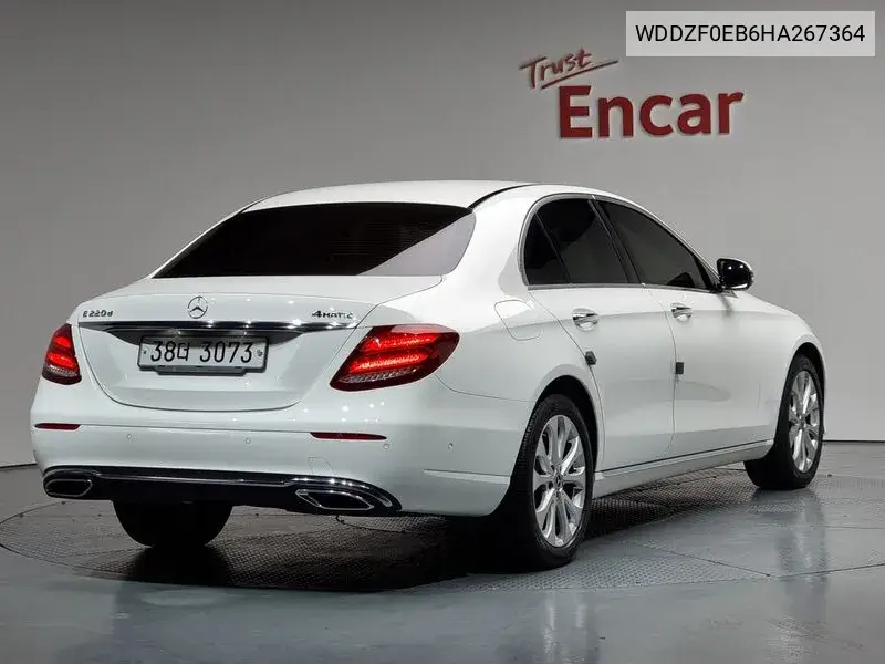 E-Class W213 E220D Avant-Garde VIN: WDDZF0EB6HA267364 Lot: 39632250
